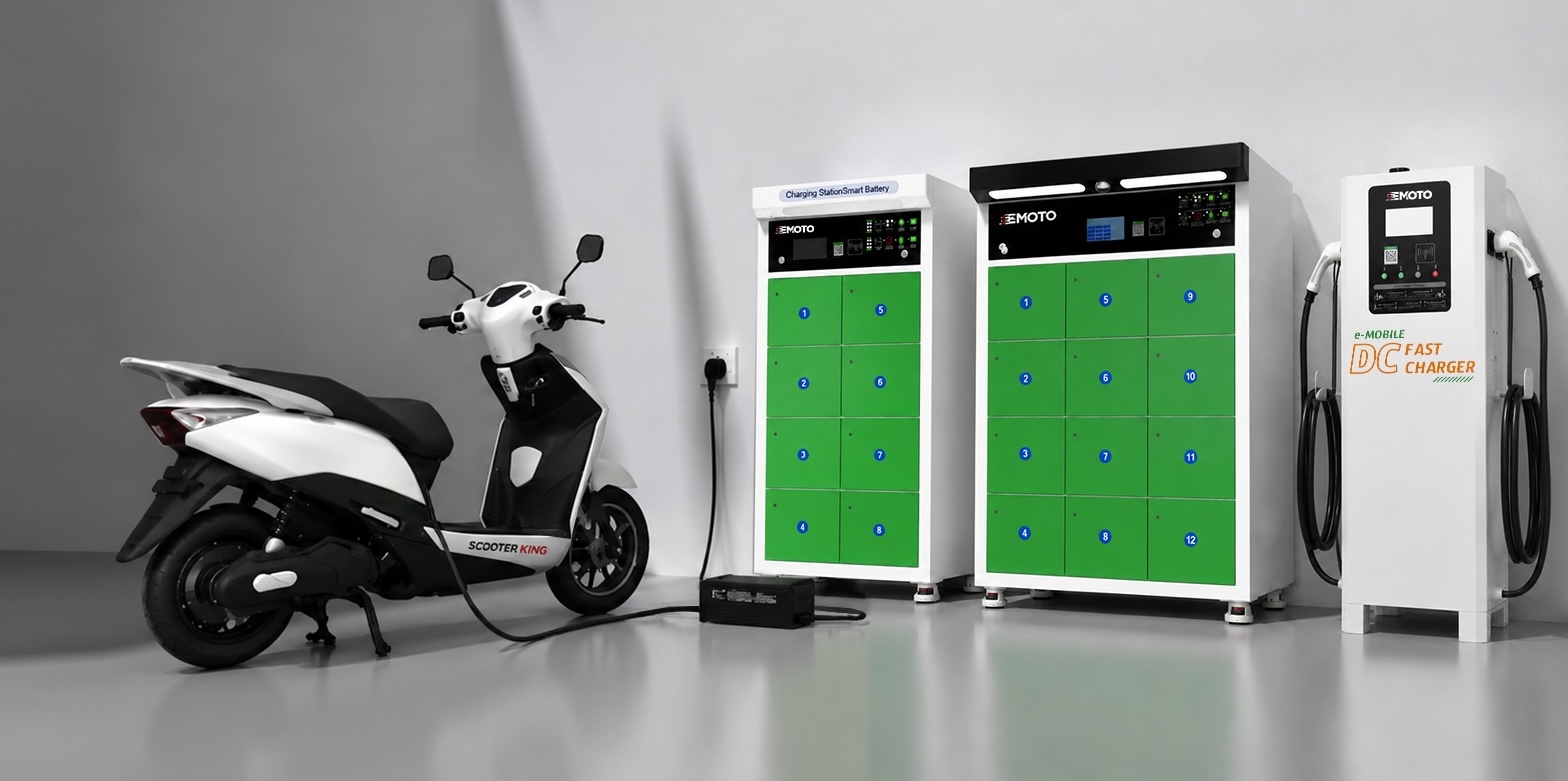 EMoto charging station